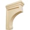 Ekena Millwork 2 1/2"W x 6"D x 8"H Medium Gomez Wood Bracket, Maple BKTW02X06X08GOMA - alternate 1